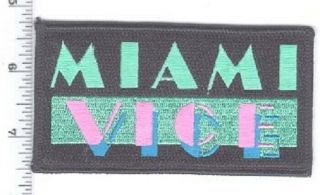 Patch - Miami Vice - From The Tv Series With Don Johnson (777)