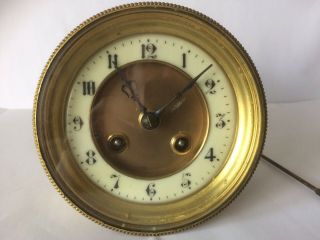 Antique French Japy Freres 8 Day Striking Clock Movement