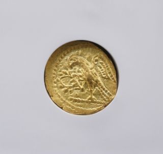 Ancient Gold Coin Brutus AV Stater 44 - 42 BC Roman BU NGC MS M806B 2