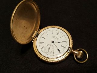 Vintage 1867 American - Waltham Pocket Watch 11 Jewel S/n 319594