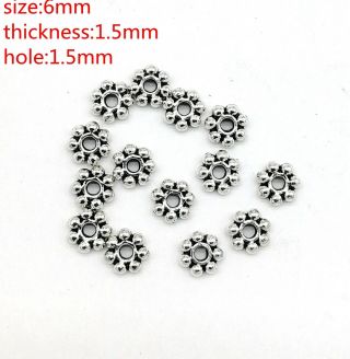 Charms Beads Tibetan Snowflake Beads 14000pcs Jewelry Accessories