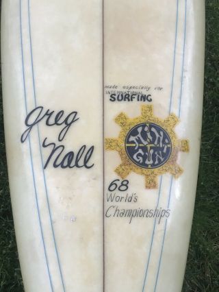 Greg Noll Vintage Surfboard