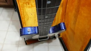 Vintage 1968 Fender Telecaster Metallic Blue Guitar w/ Case 12