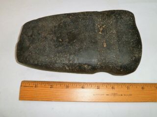 Large Ancient Native American Axe / War Club Head 8 " Long North Carolina Found