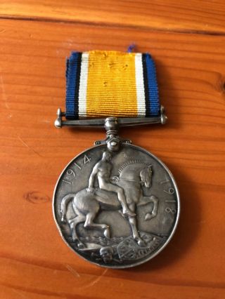 WW1 British War Silver Medal Georgivs V Britt.  Omn Rex Ind IMP 2