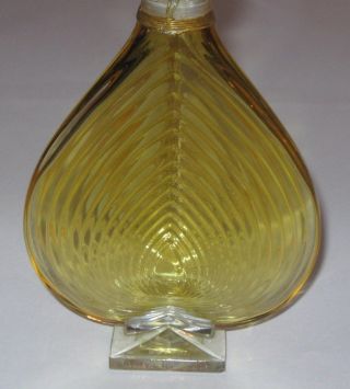 Vintage Guerlain Chamade Perfume Store Display Bottle & Glass Stopper 4 OZ 8 1/2 4