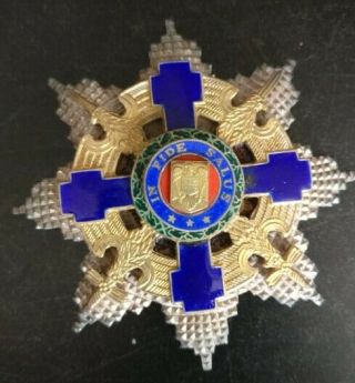 Romania Republic Order Of The Star Grand Cross