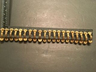 20 Vintage Brass Clam Shell Lace Curtain Clips - Germany