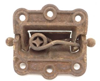 Cast Iron Ornate Spring Loaded Screen Storm Door Hinge 3