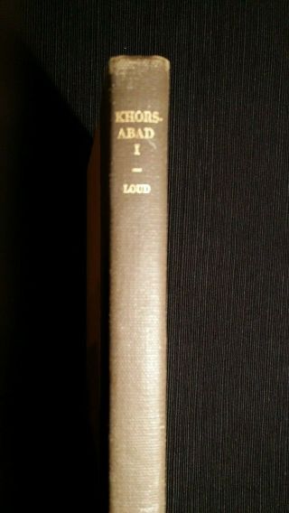 Ancient Iraq Very Scarce 1936 Book Khorsabad Part I Excavations In The Palace.