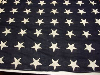 WW2 48 Star American U.  S Flag 3.  3 X 6.  5 Feet Cotton Sewn Stars & Stripes 2