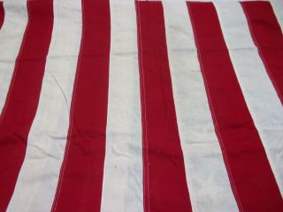WW2 48 Star American U.  S Flag 3.  3 X 6.  5 Feet Cotton Sewn Stars & Stripes 6