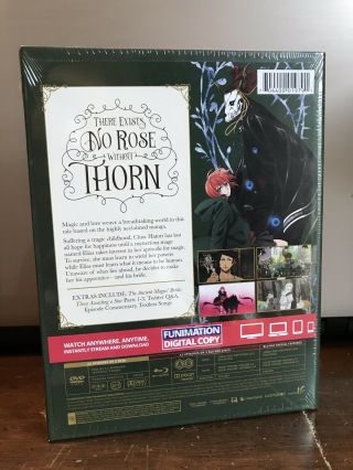 The Ancient Magus Bride Part One Blu - ray/DVD LIMITED EDITION Funimation 2