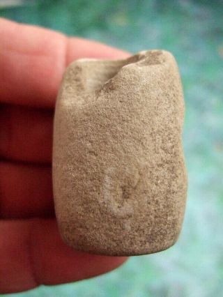 Fine Kentucky Fort Ancient Stone Pipe with Arrowheads Artifacts 3