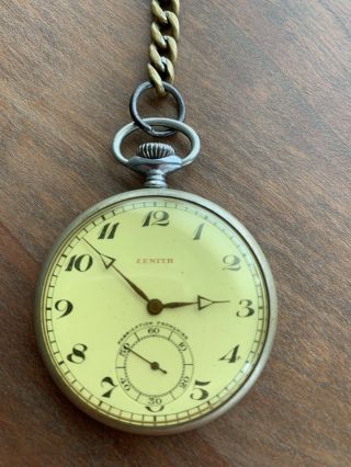 Vintage Swiss (zenith) Pocket Watch Movement
