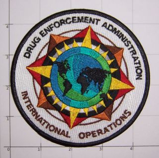 Dea International Operations Patch Foreign Cooperative Investigations