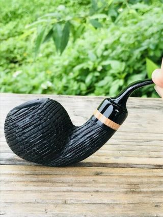 HS Studio pipe,  ancient oak wood Morta wood - - - - unsmoked 7