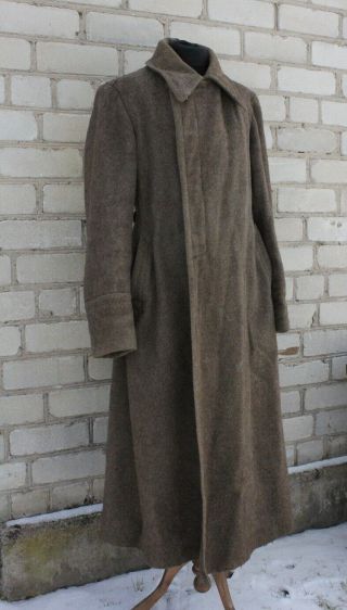 WW2 RED ARMY SOLDIER SERGEANT OVERCOAT SHINEL STALIN ERA RARE 2