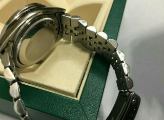 Men ' s Rolex red diamond Dial & Bezel 36mm automatic watch 7