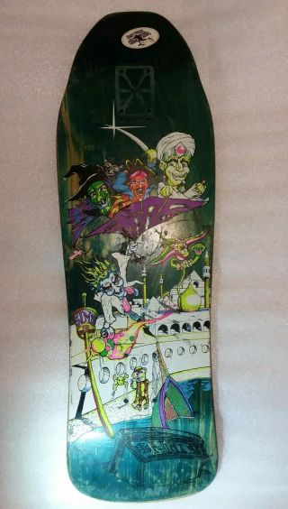 Vintage Kevin Staab Mini Sims Skateboard Deck Rare 11