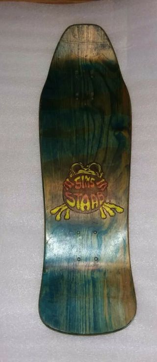 Vintage Kevin Staab Mini Sims Skateboard Deck Rare 9