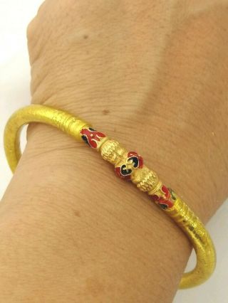 Bracelet Rubber Lp Lek Call Money Charm Fortune Thai Amulet Talisman