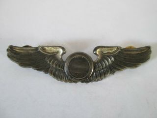 Vintage Wwii Usaaf United States Army Air Force Sterling Observer Wings 3 " Amico