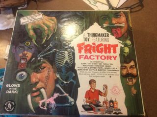 Vintage Thing Maker Fright Factory By Mattel Creepy Glows In The Dark