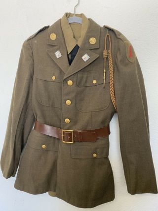 Pre Ww2 1st Division 16th Infantry Uniform