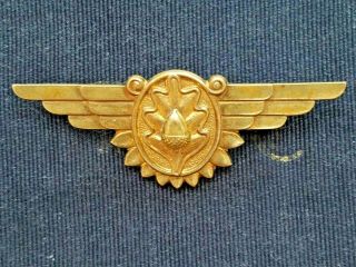 Rare WWII US Navy Flight Surgeon Wings Made by N.  S.  Meyer,  INC York. 2