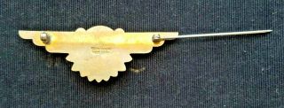 Rare WWII US Navy Flight Surgeon Wings Made by N.  S.  Meyer,  INC York. 5