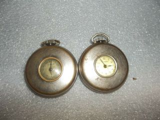 Two Vintage Dollar Pocket Watches - Ingersoll Cord And Manhattan Sport - One