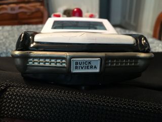 1965 Buick Riviera Highway Patrol Bandai Tin Toy Car 4