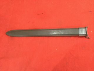 Orig Us Wwii 16 " Scabbard For The M1 Garand Bayonet