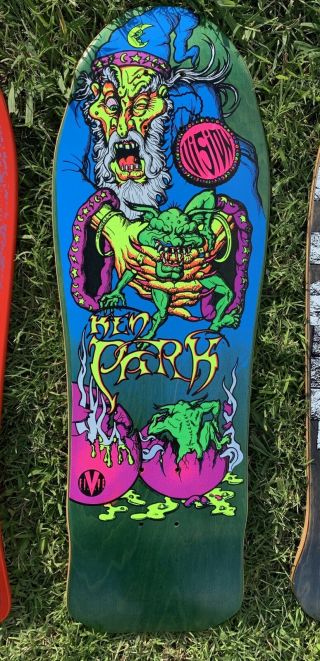 1987 Vintage Vision Ken Park Wizard Skateboard