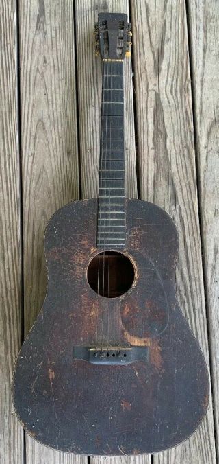 1932 D - 18 Martin Acoustic Guitar Antique Vintage C F Martin Serial 52804