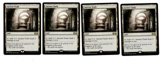 4x Ancient Tomb Ultimate Masters Nm Mtg