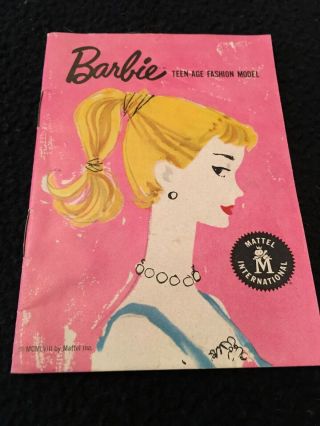 BARBIE - VINTAGE RARE 1959 BLONDE PONYTAIL - - NEVER PLAYED WITH 9