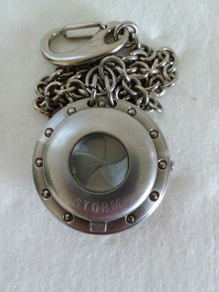 Very Unusual Storm Pocket Watch With Chain