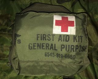 Vietnam War Us Army Us Marines General Purpose First Aid Kit W Content