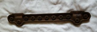ANTIQUE Vintage 10 - 1/2 IN Cast Iron SINK MOUNTING BRACKET 11 Holes 15 