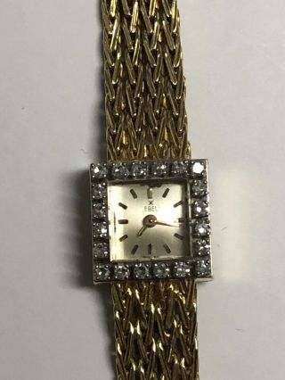 Ebel 18k Gold Watch Vintage