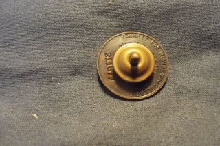 WW I CEF Lapel Pin For Service At The Front Serial 211677 2