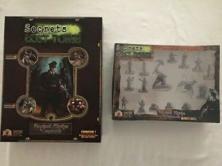 Secrets Of The Lost Tomb Ancient Myths (opened,  Never Played),  Miniatures