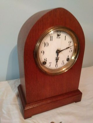 Antique Sessions E.  N.  Welch Beehive 8 Day Mantel Clock Circa 1913