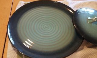 Blue Hill Pottery RowanTree Vintage Soup Tureen and 12 inch Platter Set 3