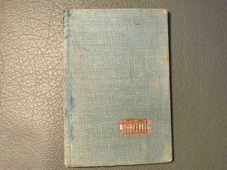 Very Rare Early 1933 - 34 German Wwii Bdm Hj Document " Leistungsbuch " Dl54