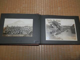 Ww2 Japanese Army Konoe Unit Picture Album.  83 Photos.  Very Good.