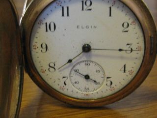 Vintage Elgin Dueber Special Pocket Watch 7 Jewels