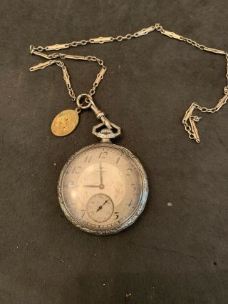 Vintage Elgin Pocket Watch 17 Jewels Gold Filled